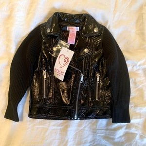 Design History faux leather jacket 2T